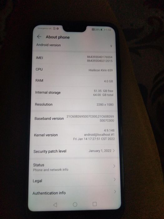 Huawei p20 lite și Nokia 3100 Made în Germany