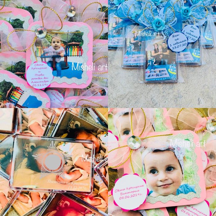 Подаръци за гости за кръщене, погача