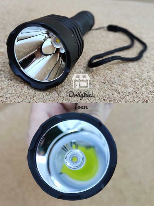 Convoy C8+ Lanterna PROFESIONALA cu Led SST40 pana la 820m / 2000 lm