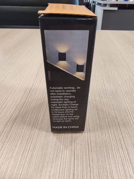 Стенен соларен сензор - лампа