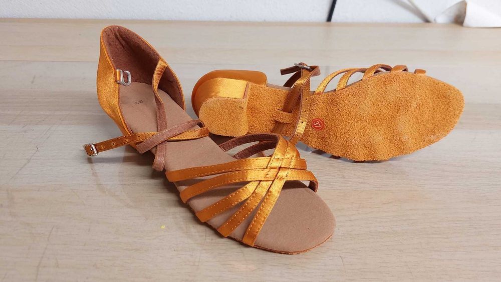 Sandale pantofi dans sportiv latino cha cha vals jive 37 23.5 cm NOU