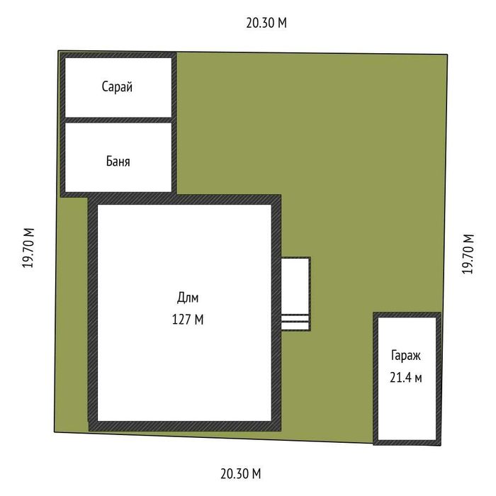 Уютный просторный дом в центре