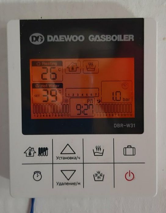 Газбойлер двухконтурный Daewoo
