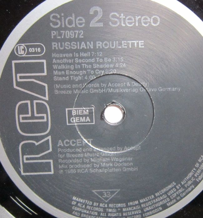 rar Accept Breaker Restless And Wild  Speed Thrash Heavy M. Germany