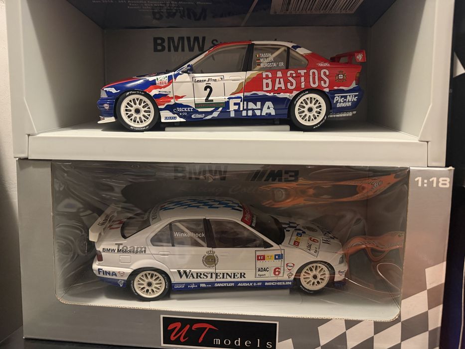 Модели 1:18 bmw porsche UT Minichamps