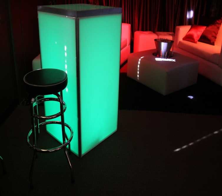 Mese led si cuburi led cu telecomanda