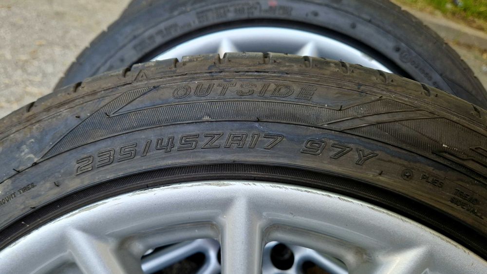 БМВ Е39 17 5х120 лети джанти BMW e36 e38 e39 e60. 5x120 235/45/17