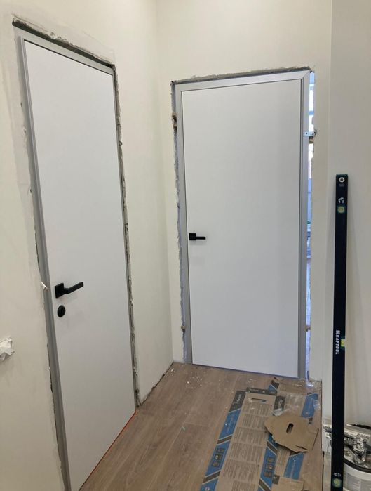 Установка двери. Есік орнату