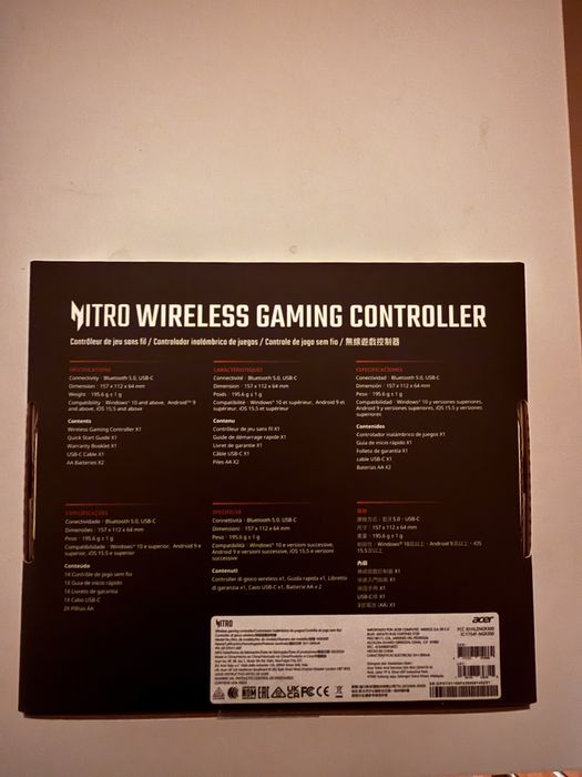 Vand Controller Wireless Acer NGR300 Nitro sigilat in garantie