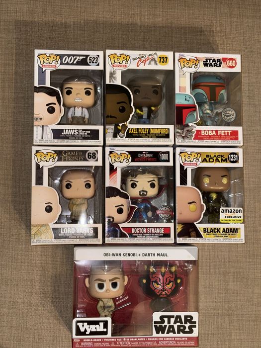 Funko POP - Funko POP - Star Wars / Game of Thrones / Doctor Strange / James Bond 007 / Black Adam