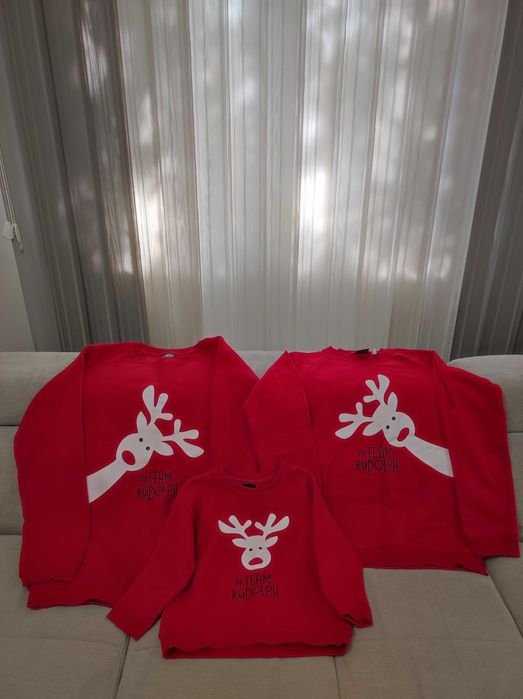 Коледни блузи за цялото семейство