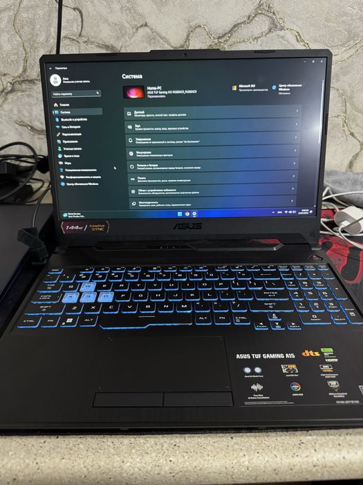 Asus tuf gaming A15 srochna sotiladi