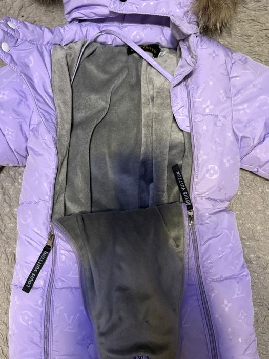 Комбинезон детский и шапочка