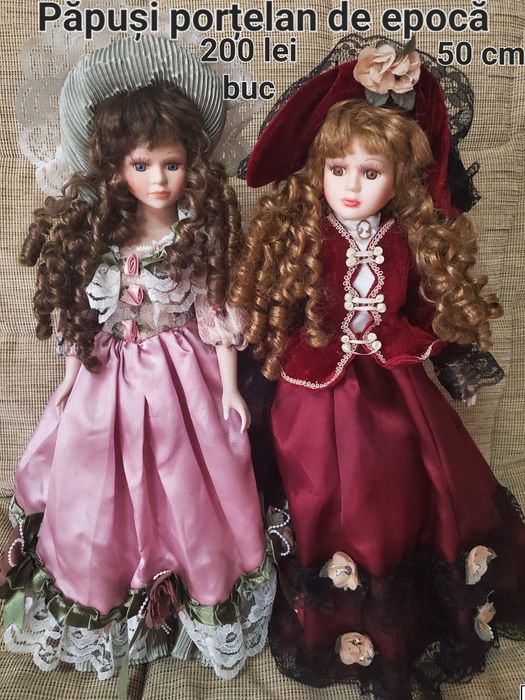 Păpuși porțelan elegante