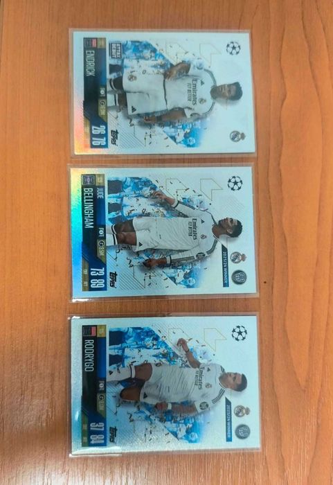 LOT 3 cartonase originale Topps Match Attax
