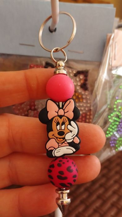 Ключодържатели със силиконови мъниста