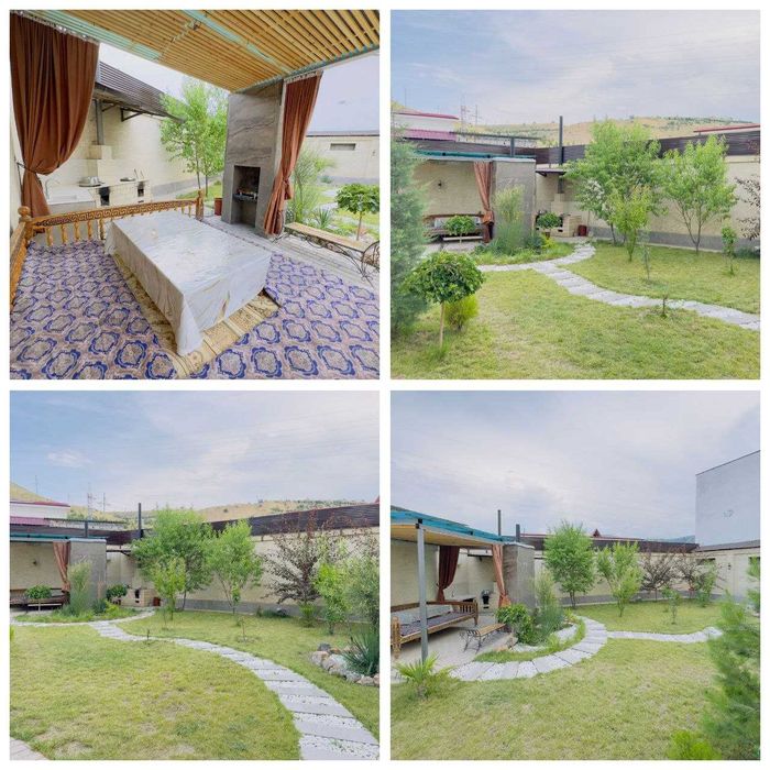 Продаётся Евро дом дача чарваке 6 соток с бассейном