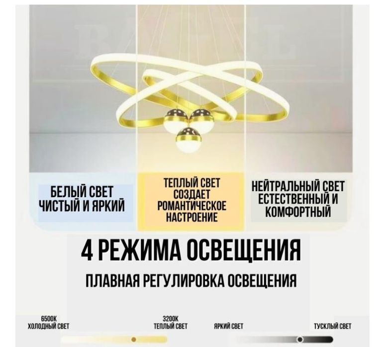 Продам  лед люстру