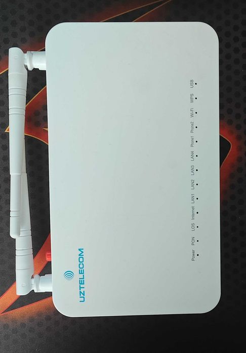 Роутер для Uztelecom интернета GPON ZTE F660 V.7