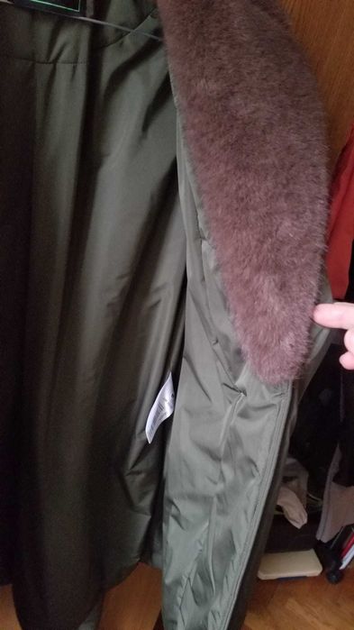 Късо зимно палто