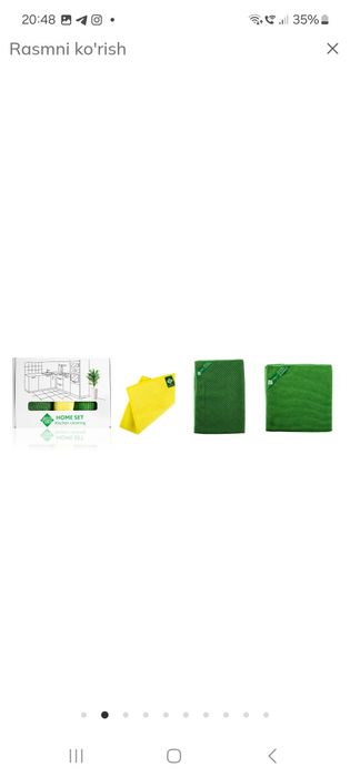 HOME SET Kitchen Cleaning Oshxona to’plami. 3tasi 1da