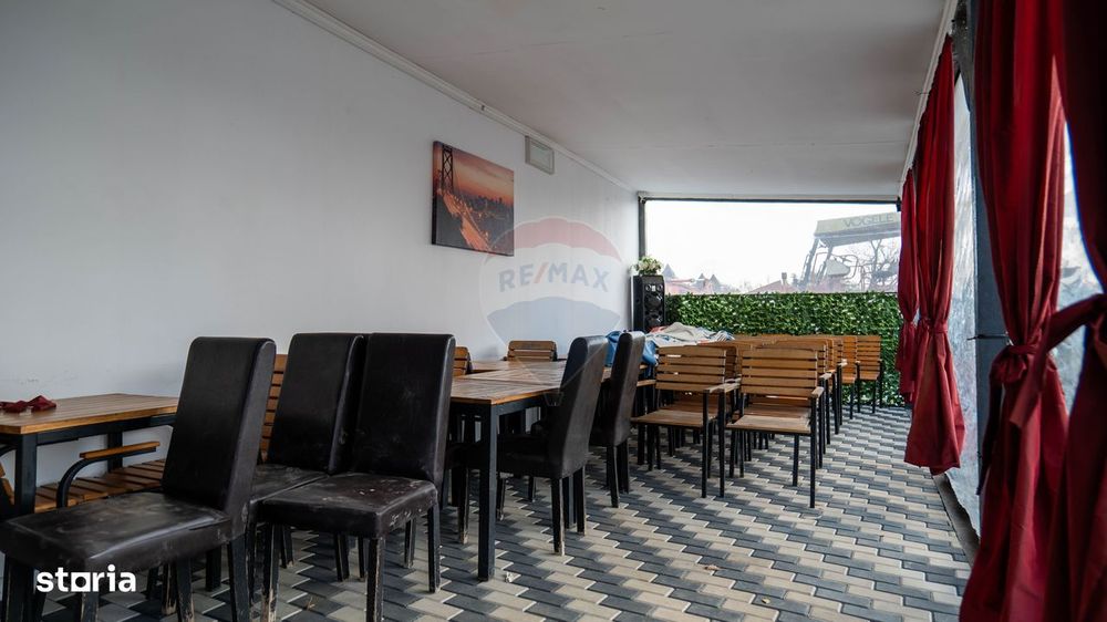 Vanzare casa cu restaurant, terasa si teren intravilan liber - Titu