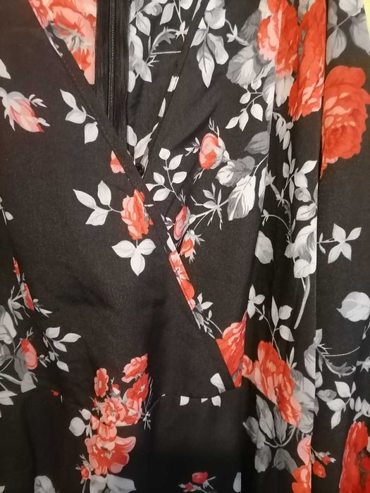 Дамска дълга официална рокля от полиестер