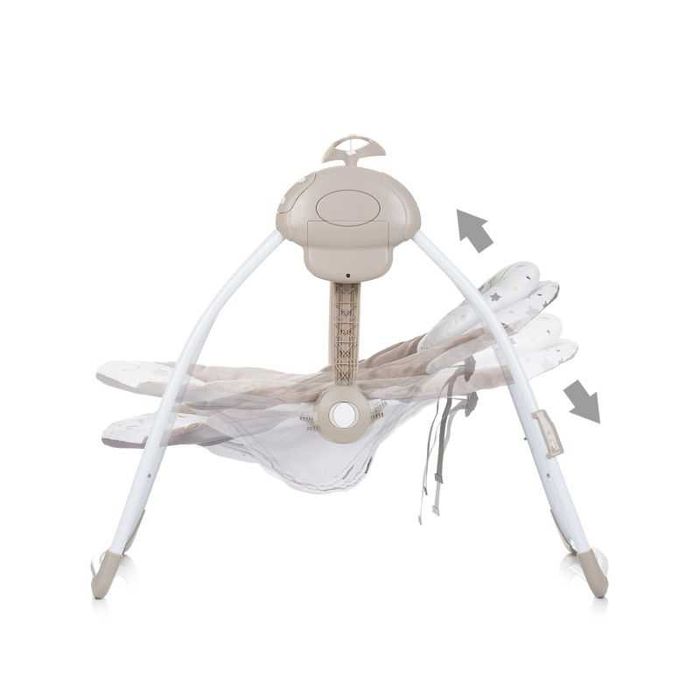 Електрическа люлка Chipolino Moonlight макадамия