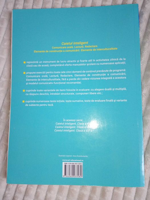 Caiet Inteligent clasa 7 – nou, nefolosit