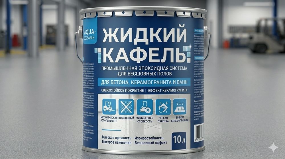 Жидкий кафель 10кг на 5м2