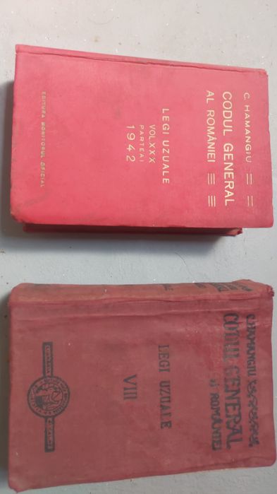 Codul general al Romaniei Hamangiu colectie