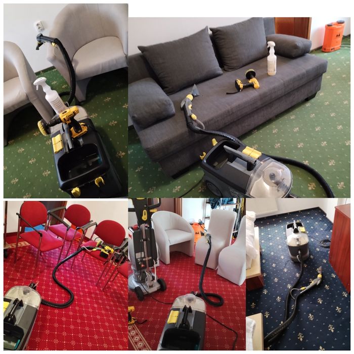 Curățare/Spălare profesională mochetă și tapițerii