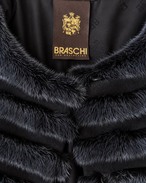 Норковая шуба Braschi