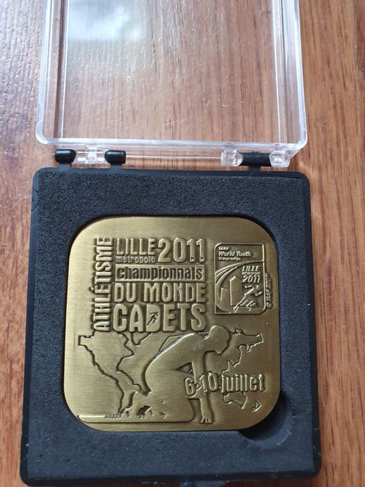 Medalie campionatul mondial de Atletism, cadeți 2011