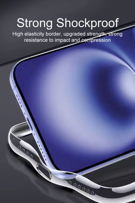 Case iphone 16, Прозрачен кейс