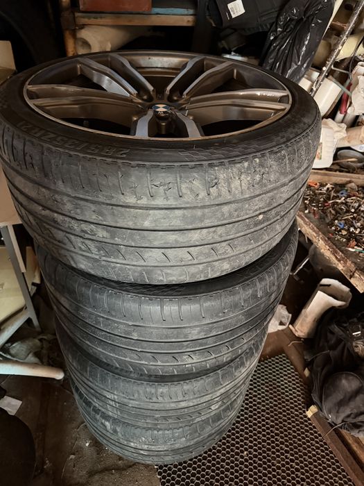 Диски r21 разноширокие на бмв х5