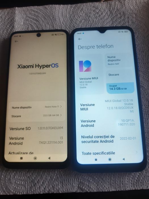 Telefon REDMI   note 11 sí note 9