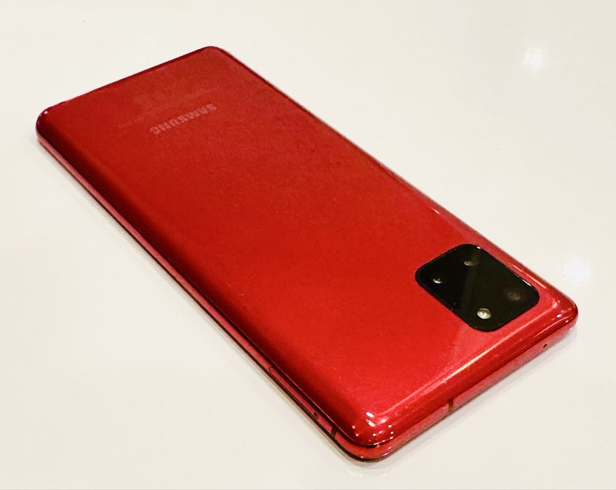 Samsung Galaxy Note 10 Lite 128 GB Red! Перфектен!