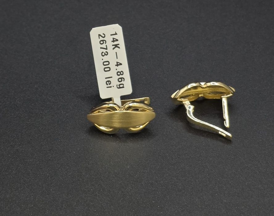 Cercei aur 14k 4.86gr