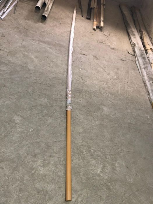 Перила круглые дуб 50 диаметр 4 метра