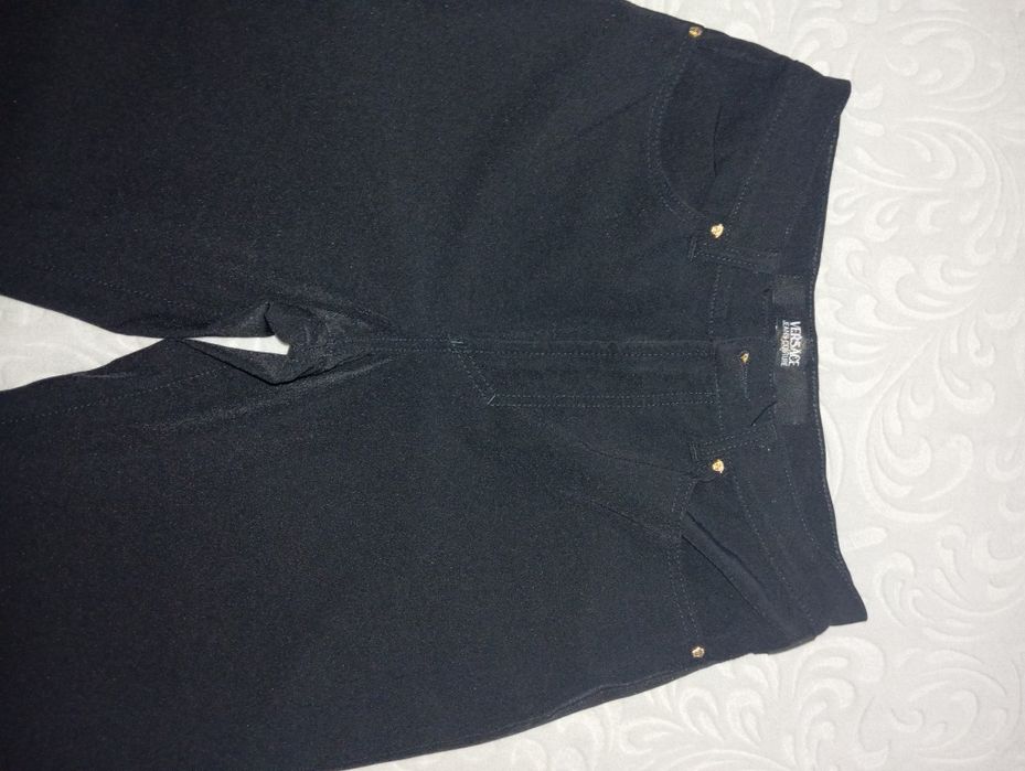 Черен панталон Версаче