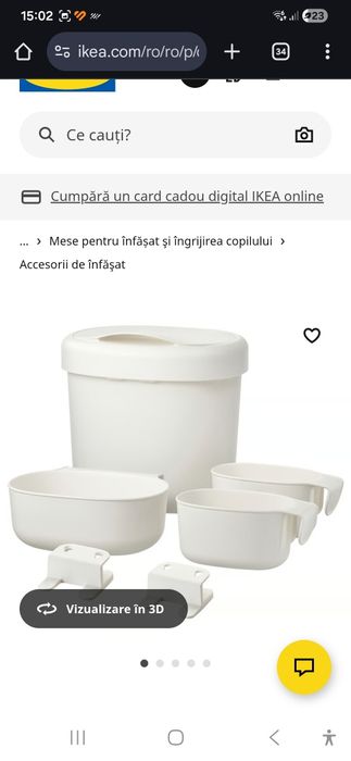 Patut si masuta infasat sniglar ikea