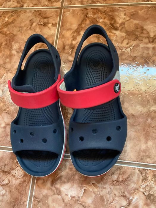 Sandale crocs j1, bleumarin