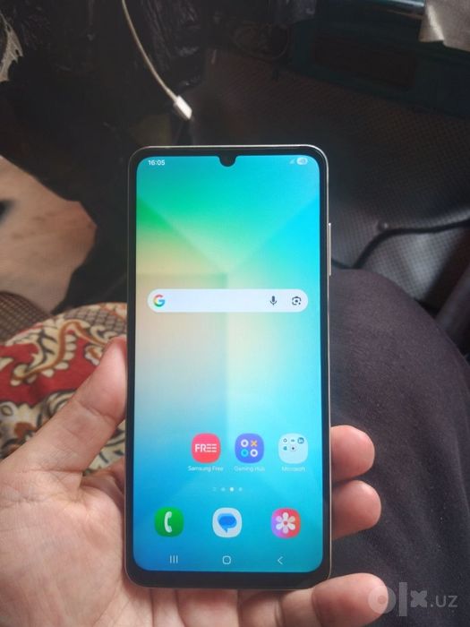 Samsung a06 telfon sotiladi   holati idiyal  bir qoll ishltilgan