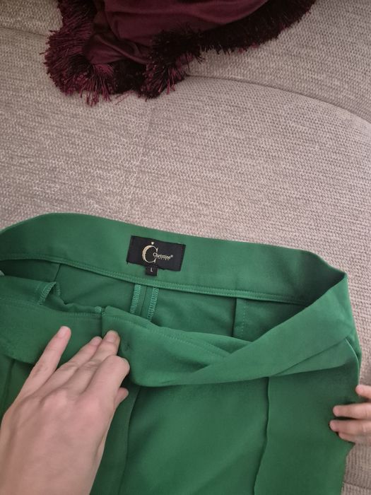 Костюм зелен CHRISTINE fashion