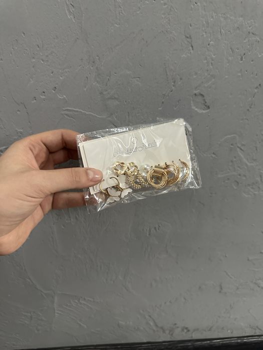 Наборы серёжек (10 пар в упаковке)