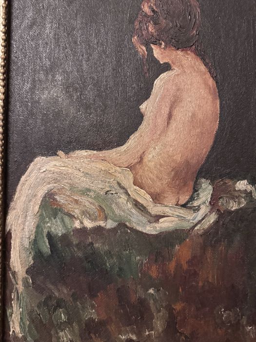 Tablou splendid cu un discret nud artistic