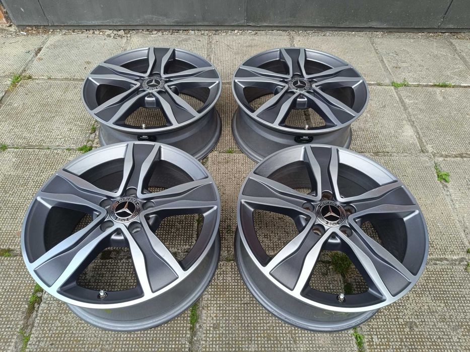 ОРИГИНАЛНИ джанти 17 ' цола 5x112 MERCEDES C KLASSE W205 / МЕРЦЕДЕС 7J ET48,5