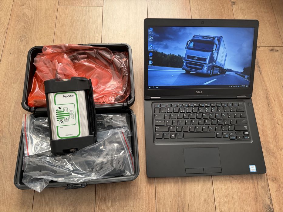 Tester Volvo VOCOM Camioane+Laptop Dell 5490 cu PTT 2.8.241, Impact Ro