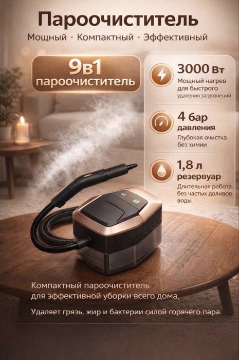 Пароочиститель Сутки 6тыс !